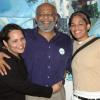 Cliff took a break on the campaign trail to meet up with two of his five daughters, Jessica and Meredith, at Jessica's art show in New London.